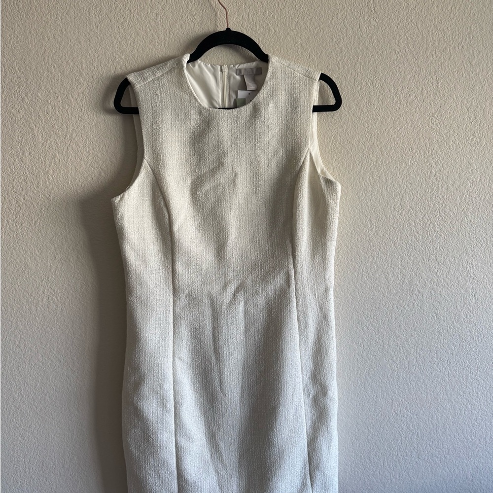 NWT H&M White Sleeveless Dress